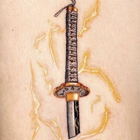 тату эскизы "Катана" - VeAn Tattoo
