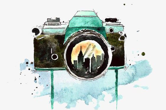 Тату-эскизы "фотоаппарат"
