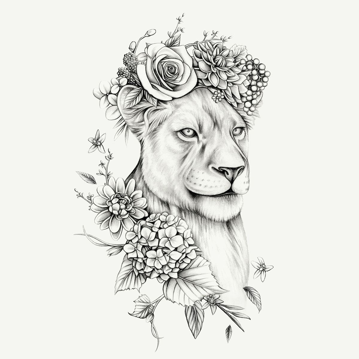 Татуировка льва для девушки: символ силы и красоты