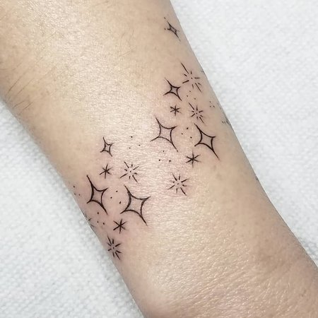 Татуировка звезда