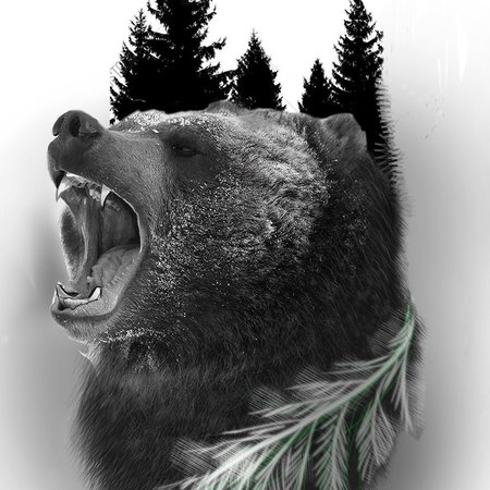 Татуировка медведь