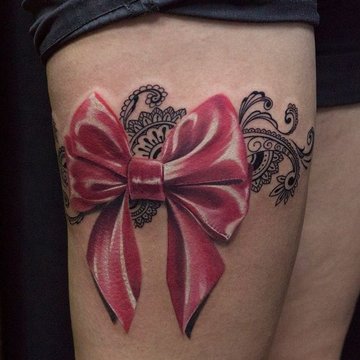 Татуировки бантиков