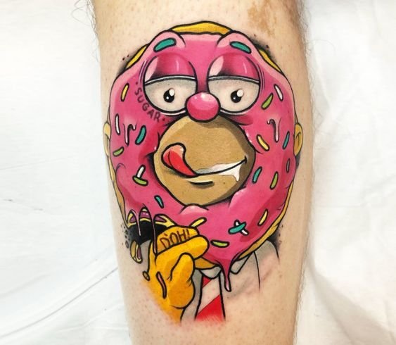 Смешные тату: интересные идеи и их значения | VeAn Tattoo