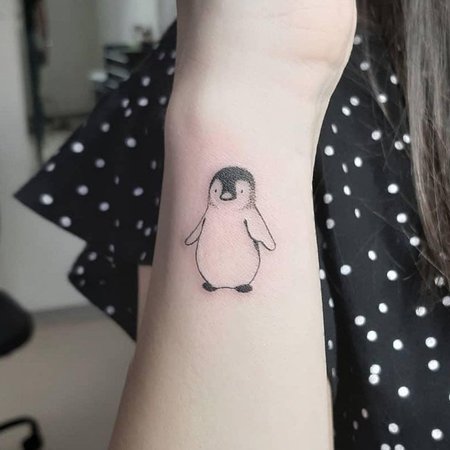 Тату пингвин значение | + фото татуировок | Идеи 