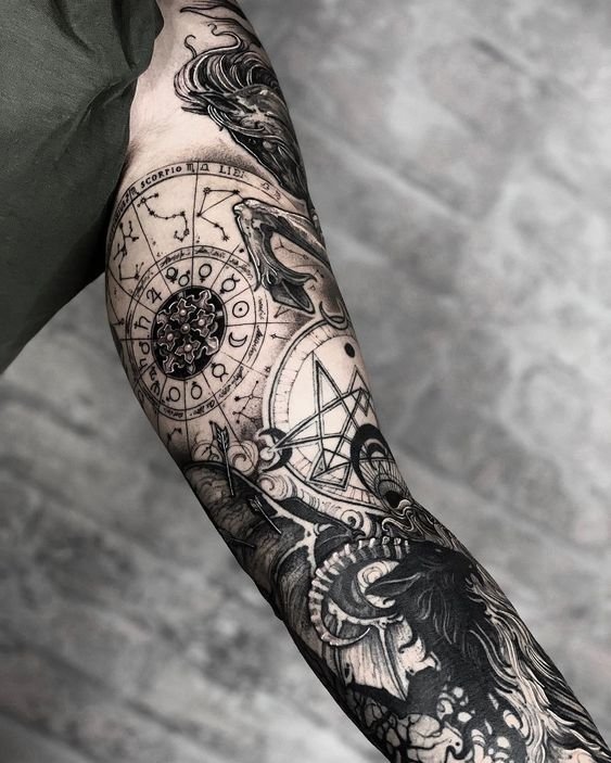 Татуировки рукава в Сочи — 29 тату-мастеров, отзывы на Профи