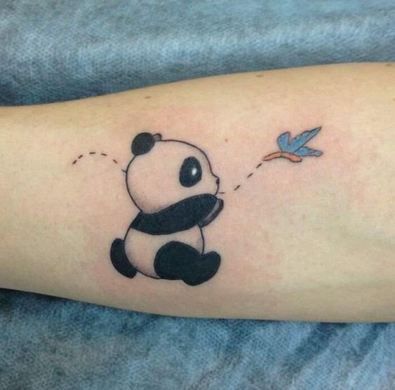 панда тату эскизы (1)