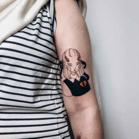 Тату Винница | Blackout tattoo