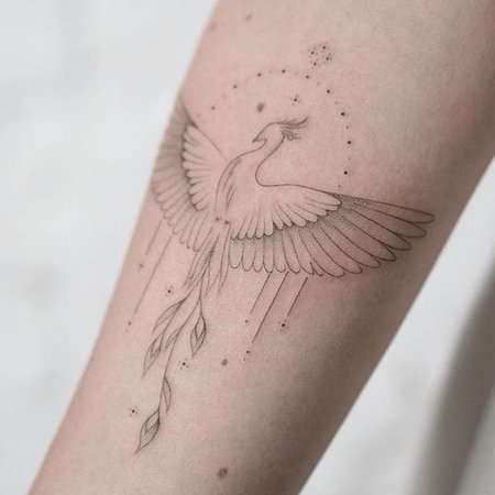 Tattoo • Значение тату: Жар птица