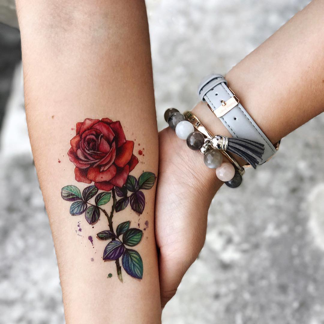 Тату эскизы "Розы" - VeAn Tattoo