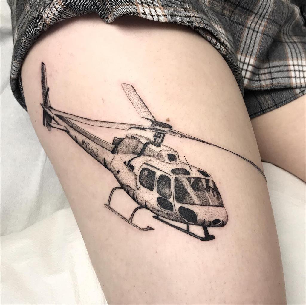 Значение татуировки вертолет