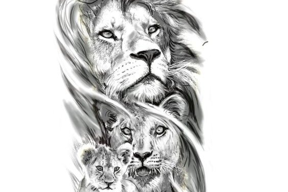 Эскизы тату со львом ( фото) – Онлайн-журнал о тату
