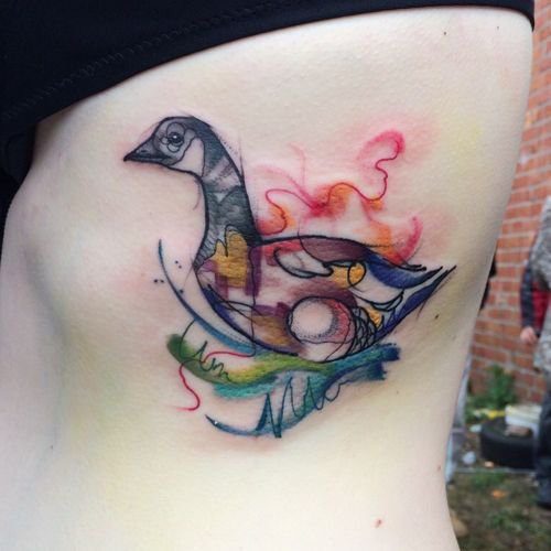 тату эскизы "Гусь" - VeAn Tattoo