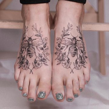 Тату на ноге для девушек значение | + фото татуировок | Идеи 