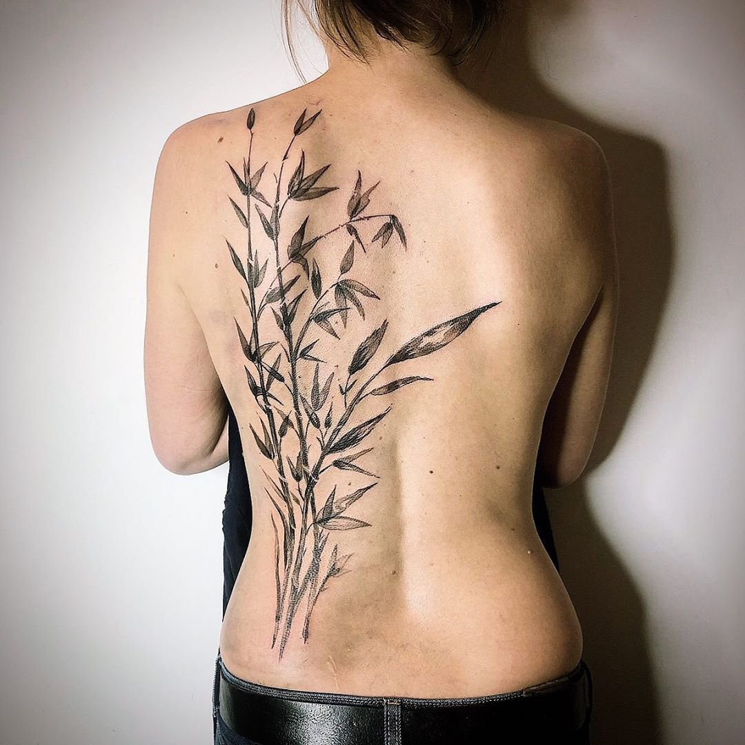 Bamboo | Коричневые оттенки Intenze | ODIN Tattoo Shop