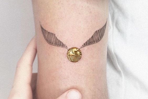 Татуировки по мотивам саги о Гарри Поттере