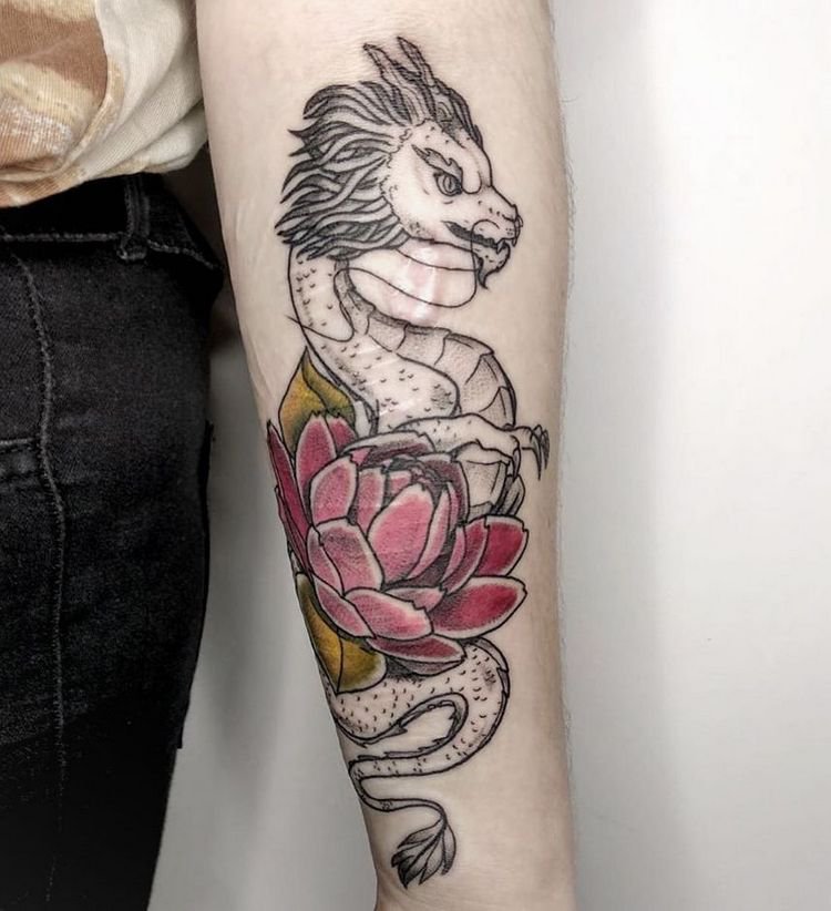 тату эскизы "Драконы" - VeAn Tattoo