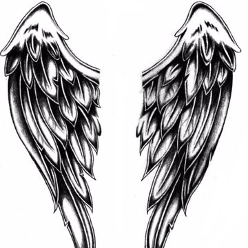 Татуировки крылья рисунки татуировок тату рисунки тату крылья трайбл крылья в 5185