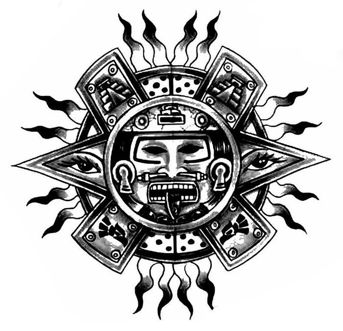 О татуировках майя