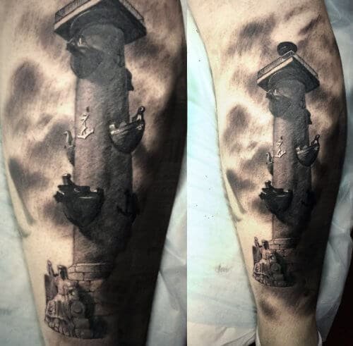 Значение татуировки башня