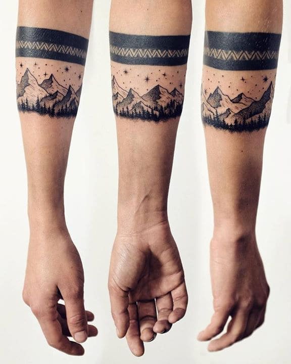 Временные татуировки 16 Дизайны татуировки полной рука