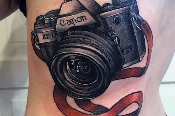 Тату-эскизы "фотоаппарат"