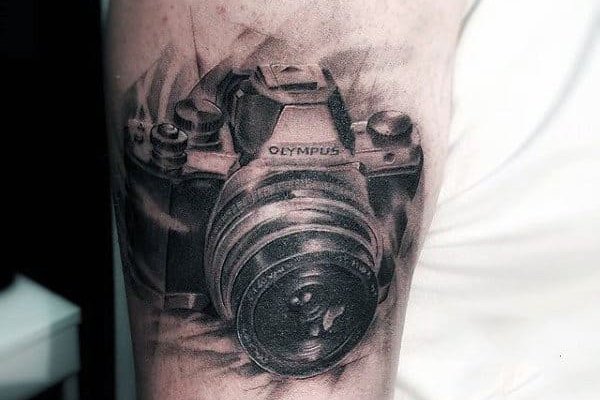 Тату-эскизы "фотоаппарат"