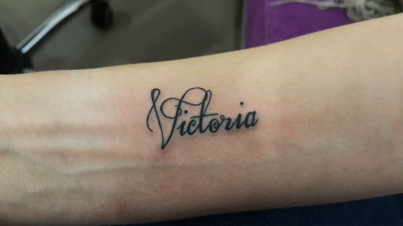 Татуировка с именем Виктория (78 фото)