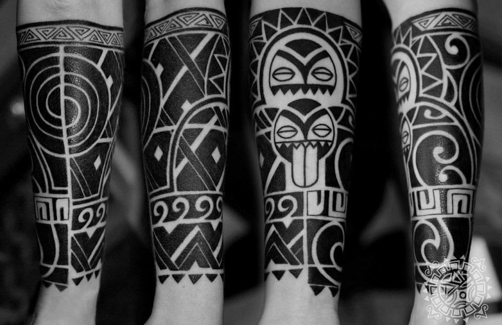 Этнический стиль – эскизы этно татуировок