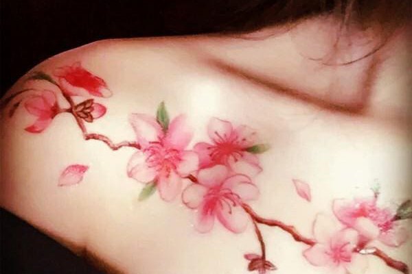 Татуировки сакура: значение и 67 фото и эскизов