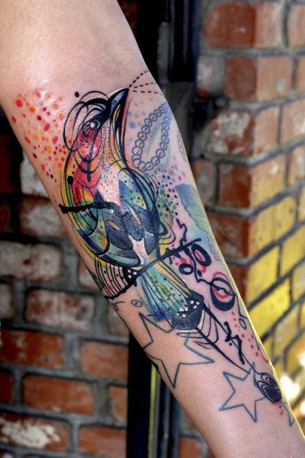 тату эскизы "Акварель" - VeAn Tattoo