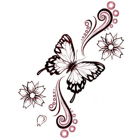 тату эскизы "Бабочка" - VeAn Tattoo