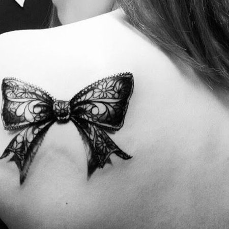тату эскизы "Бантик" - VeAn Tattoo