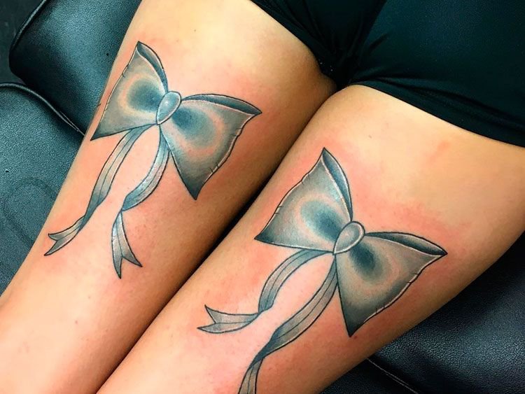 тату эскизы "Бантик" - VeAn Tattoo