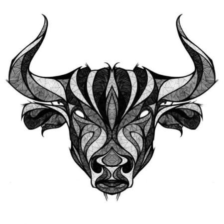 Тату бык: что означает рисунок буйвола для мужчин и девушек