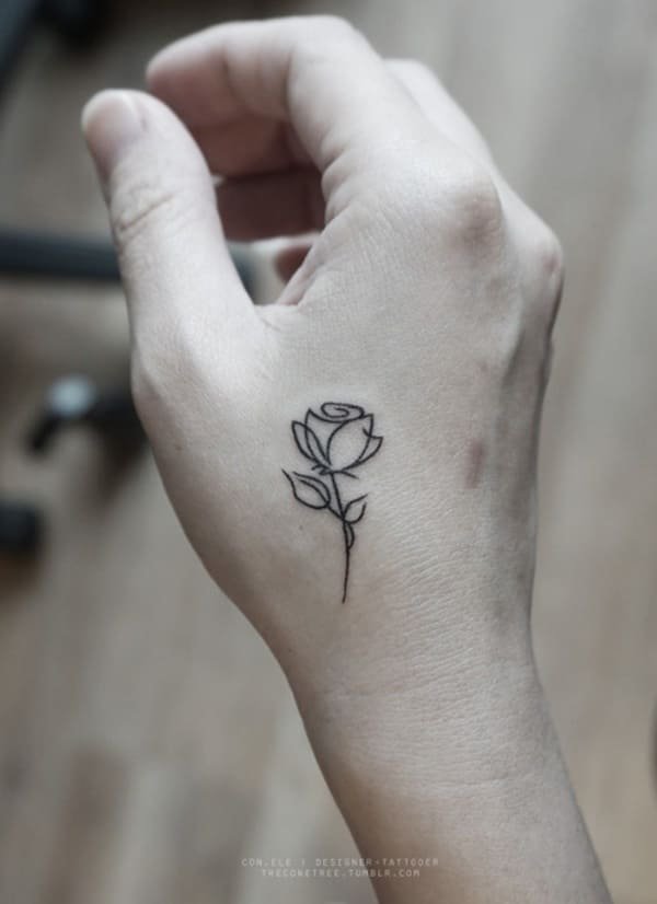 тату эскизы "Минимализм" - VeAn Tattoo