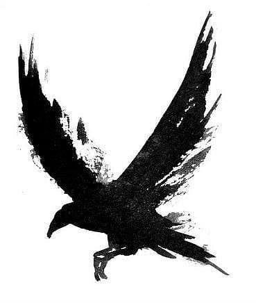 Тату ворон - значение татуировки ворона для парней и девушек, фото эскизы