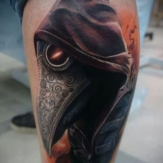 Символика татуировки «Чумной доктор»