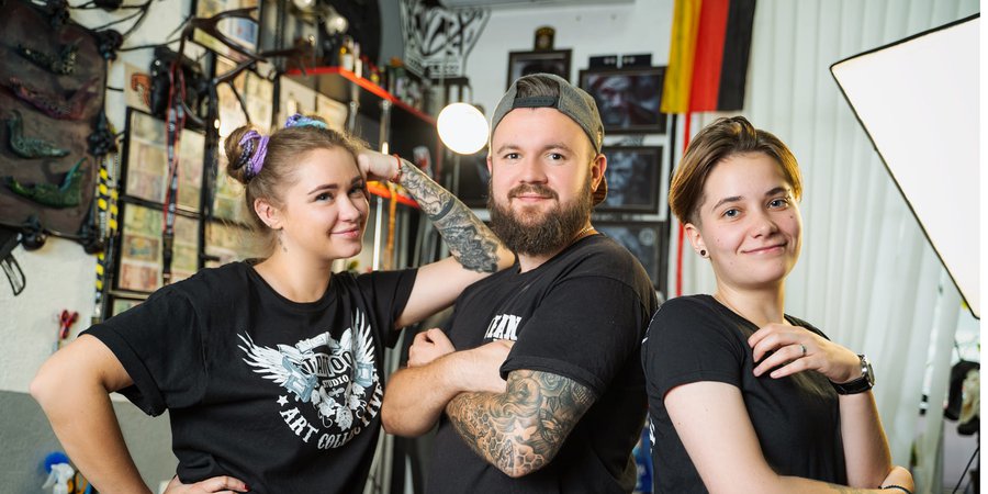Открытие тату студии в Умани