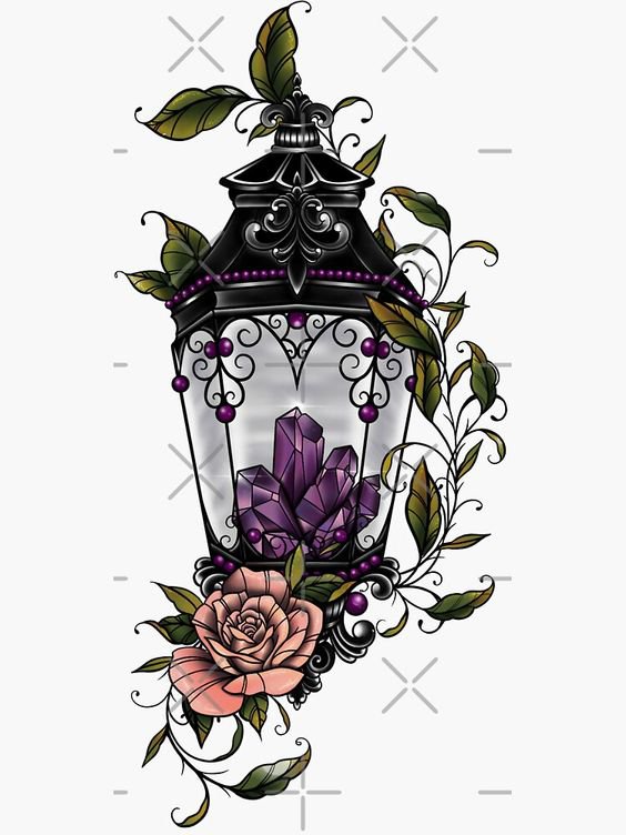 Тату эскизы "Лампа" - VeAn Tattoo