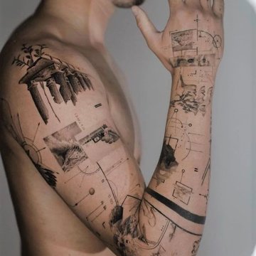 Модные татуировки для мужчин: Топ-10 самых популярных и стильных вариантов