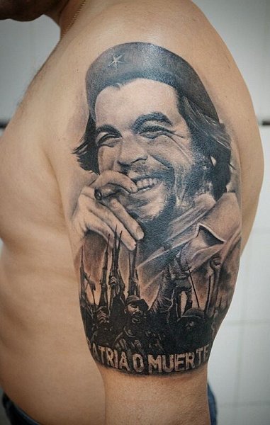 Тату Че Гевара: значение, фото татуировки