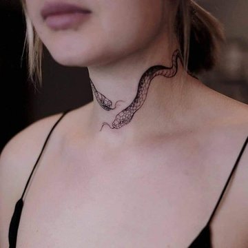 15 поразительных чёрных татуировок на шее | Tattoo | Татуировки | Дзен