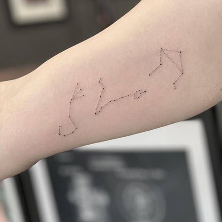 Тату созвездия | Constellation tattoo