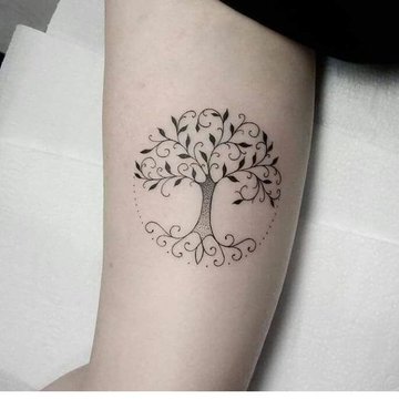 Татуировки дерево: значение и 79 фото и эскизов
