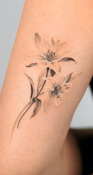 Цветы и их симвозлизм в татуировке | paraskevat.ru