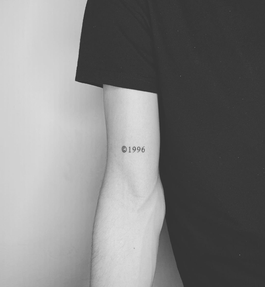 Тату с цифрами: Виды, идеи и значения. - VeAn Tattoo
