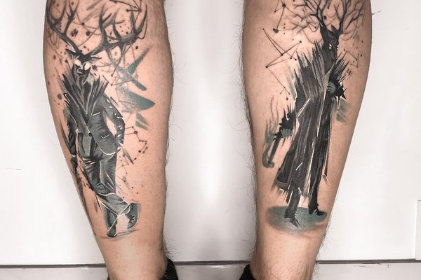 Татуировки трайбл: значение и 143 фото