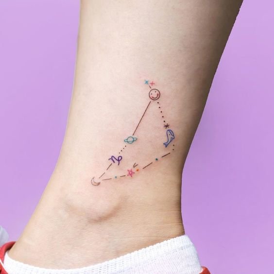 Тату знак Зодіаку Козеріг / значення, ідеї / 35+ фото | VeAn Tattoo