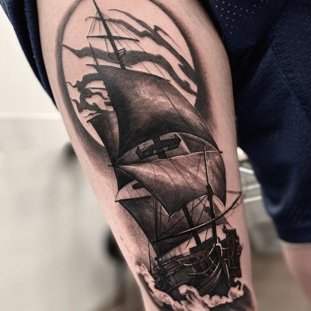 Что означает тату в виде корабля