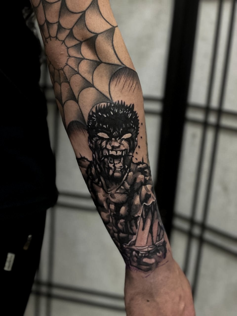 Black  Grey Arm Tattoo  Albert Colon  TrueArtists